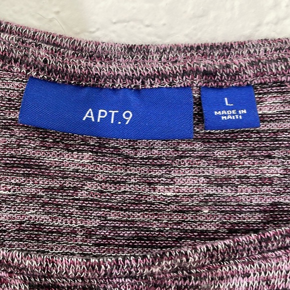 Apt.9 long sleeve Tee size L - Picture 3 of 6